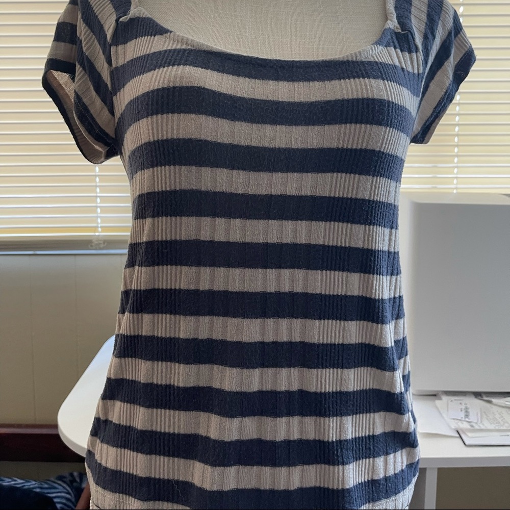 PST Blue and Cream shirt. Size Large.